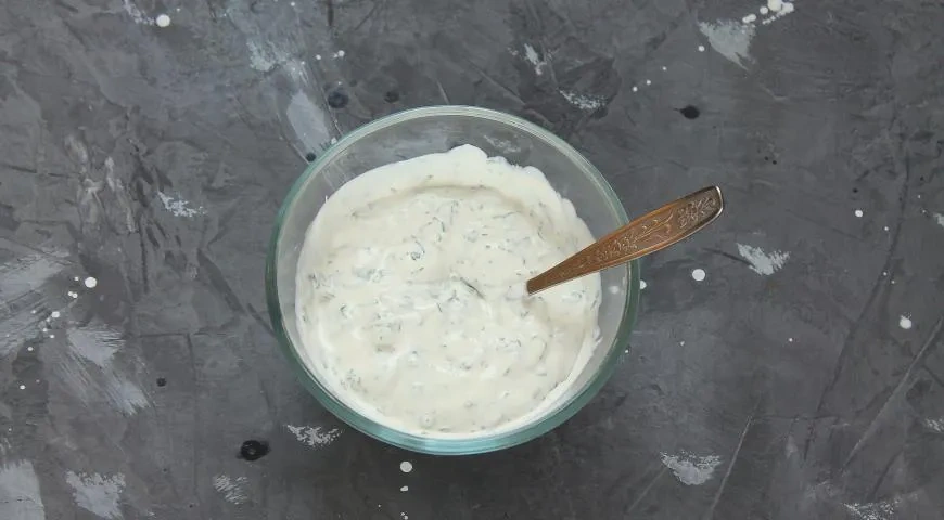 Блинный торт с курицей и грибами: шаг 6