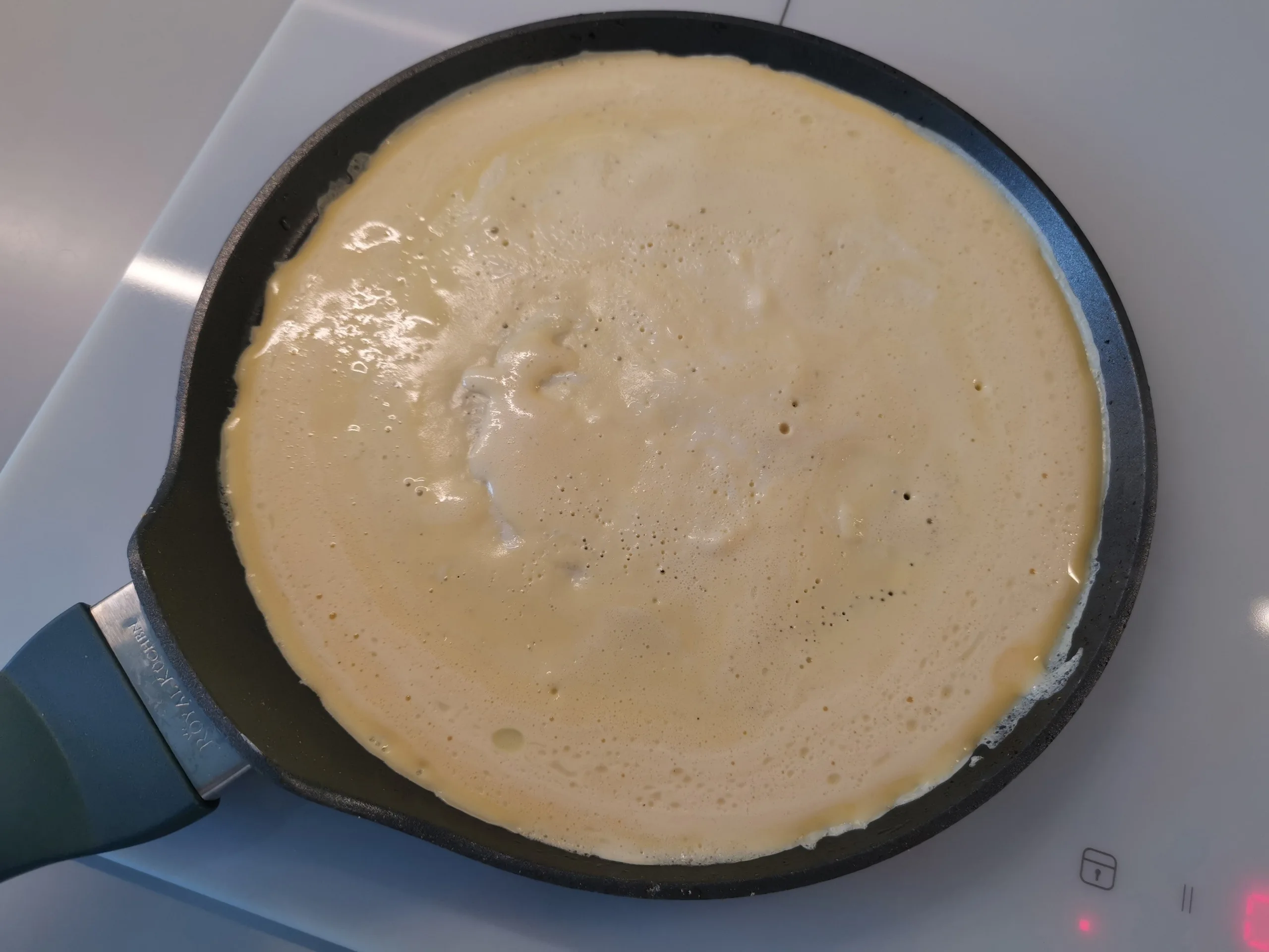 Шаг 6: Блины с красной рыбой