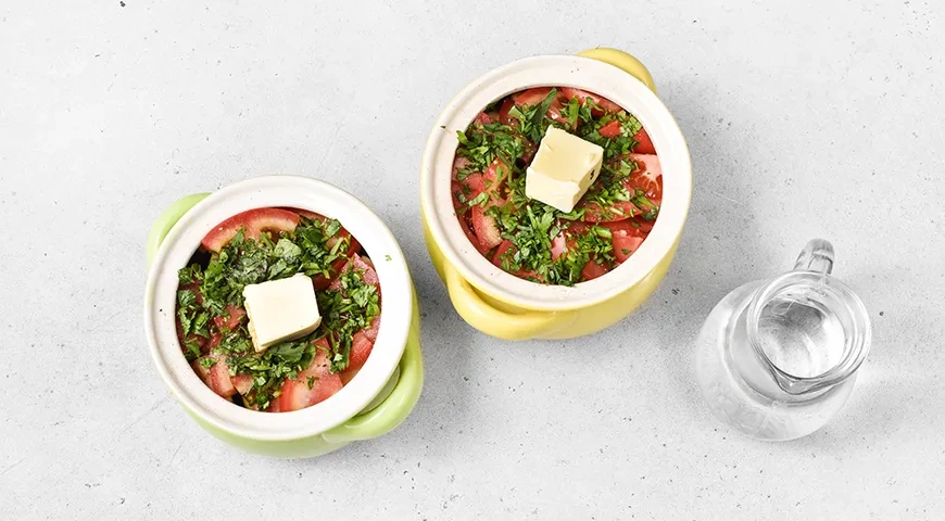 Чанахи со свининой в горшочках: шаг 6