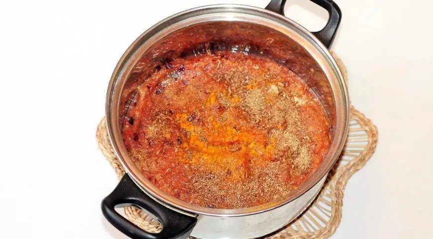 Чатни из фруктов и репчатого лука: шаг 6