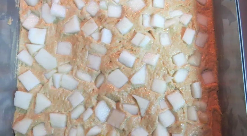 Чизкейк Груша-Горгонзола: шаг 6