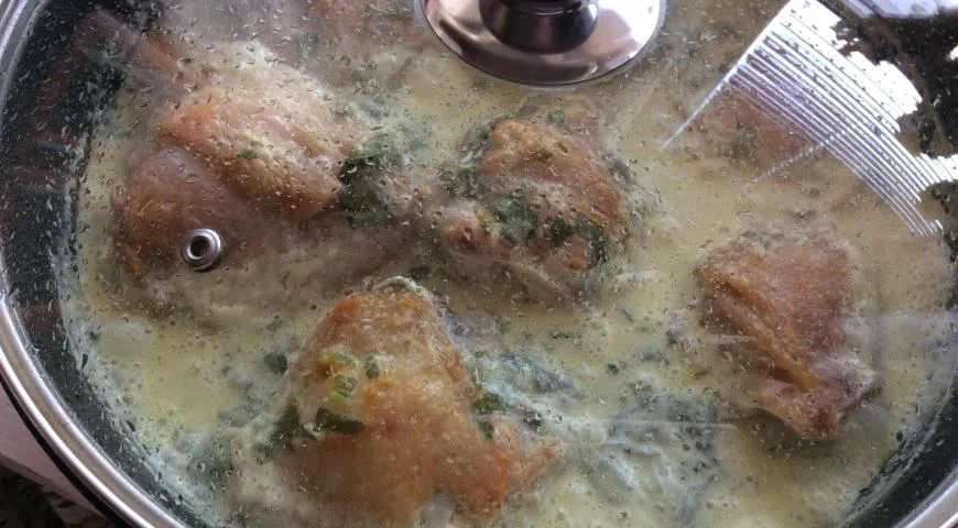 Чкмерули по-грузински: шаг 6