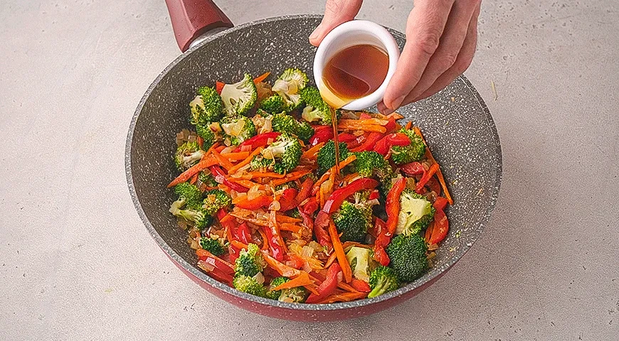 Чоу мейн с курицей: шаг 6