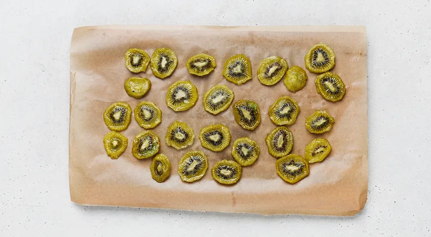 Домашние цукаты из киви: шаг 6