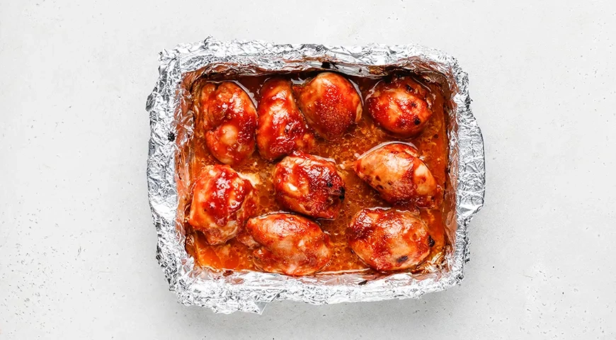 Филе бедра курицы в духовке: шаг 6