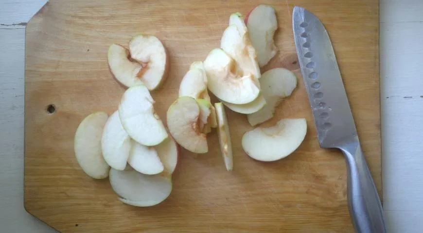 Галета с яблочно-ореховой начинкой: шаг 6