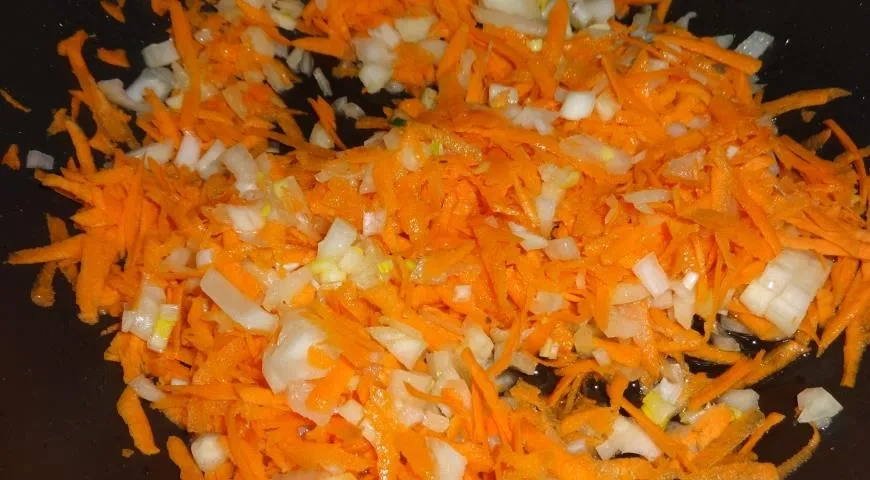 Горохово-овощной суп-пюре с сухариками: шаг 6