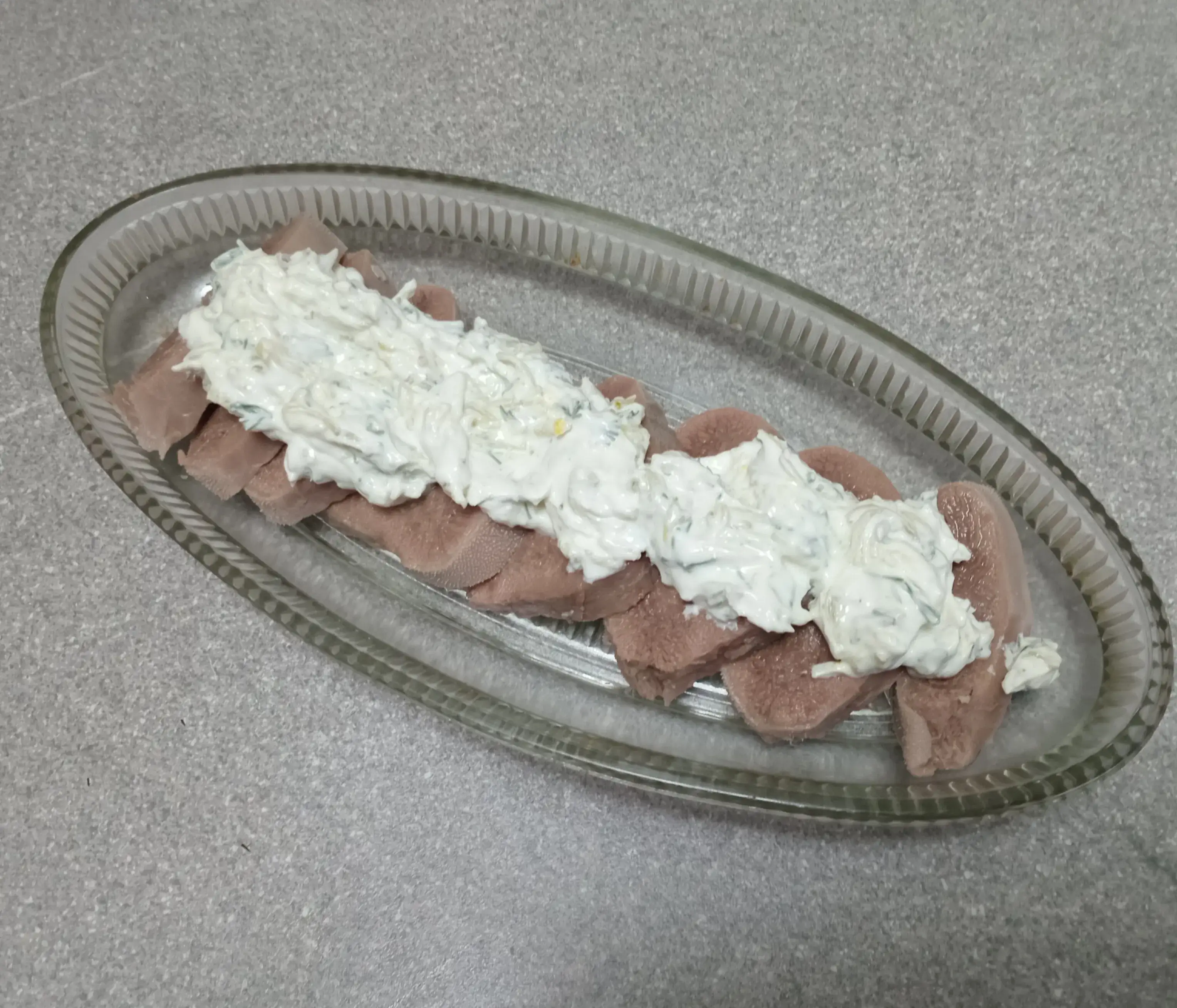 Говяжий язык под соусом тартар: шаг 6