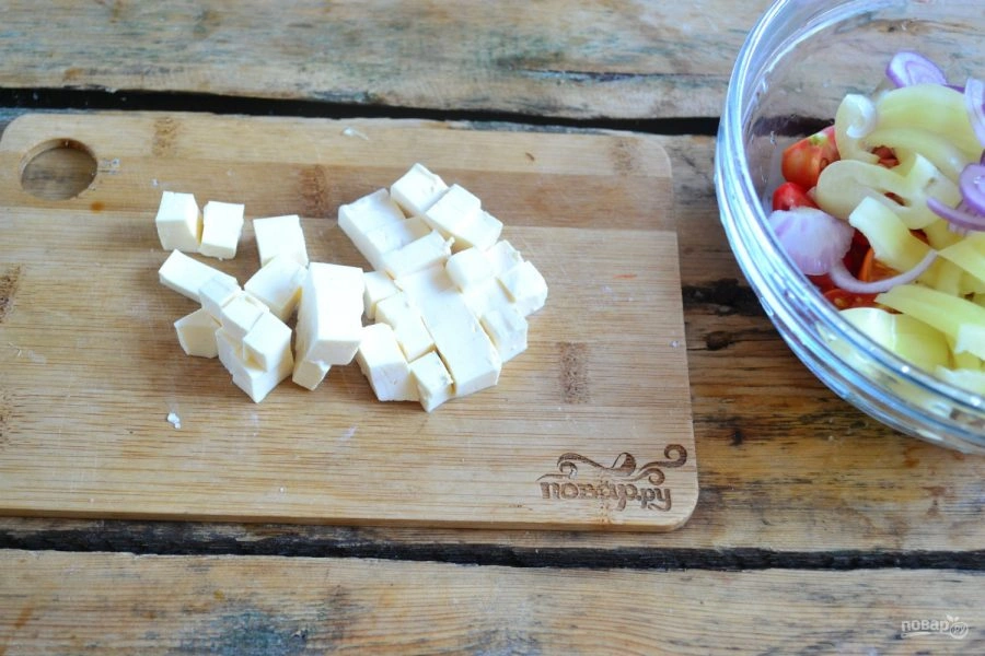 Шаг 6: Греческий салат классический