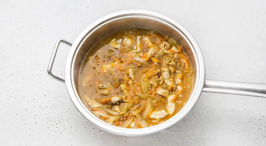 Гречка по-купечески с индейкой: шаг 6