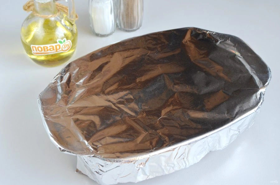 Шаг 6: Гречка с овощами в духовке