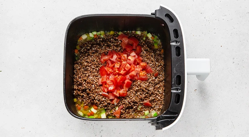 Гречка в аэрогриле: шаг 6