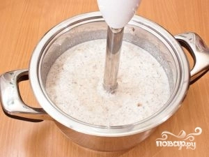 Шаг 6: Грибного супа-пюре из шампиньонов