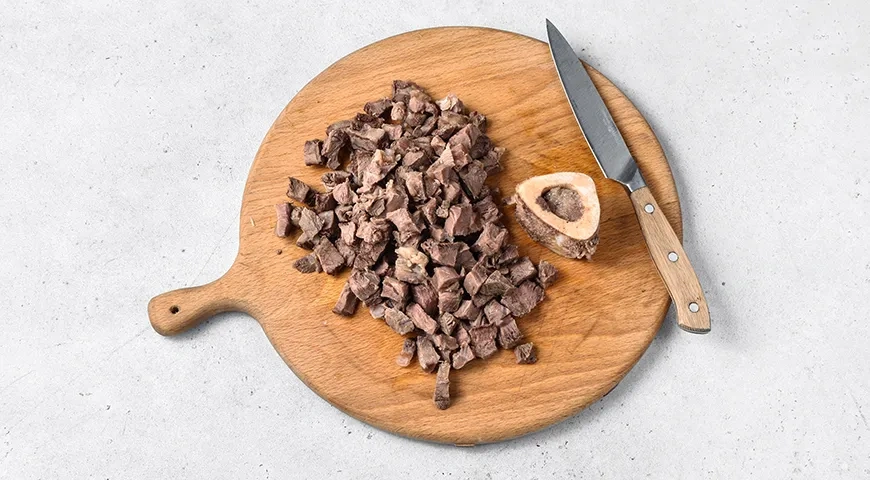 Грибной суп с мясом: шаг 6