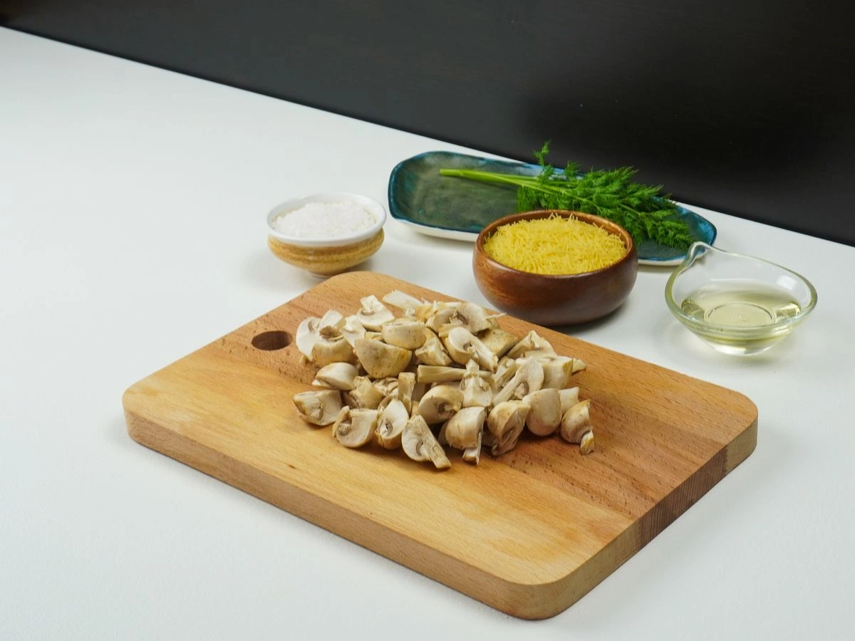 Шаг 6: Грибной суп с вермишелью