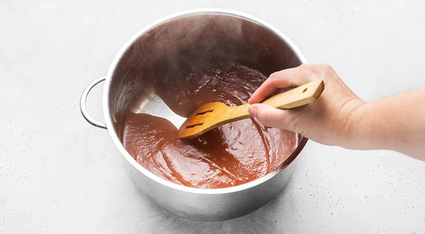 Густое яблочное повидло: шаг 6