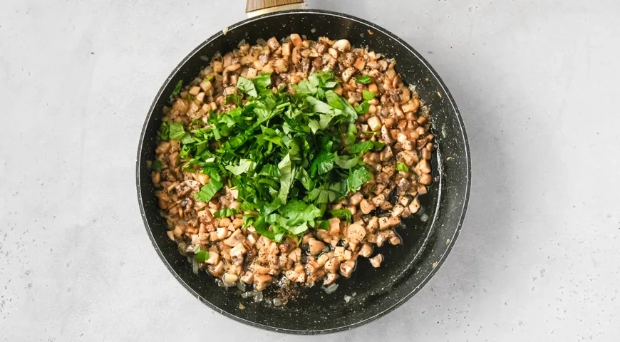 Хинкали с грибами: шаг 6