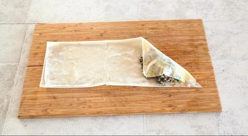 Хрустящие пирожки с мясной начинкой: шаг 6