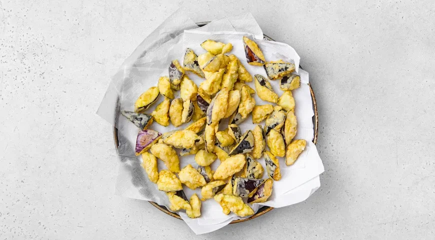 Хрустящие баклажаны в кисло-сладком соусе: шаг 6