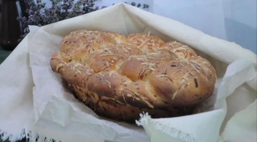 Итальянский хлеб с пармезаном и орегано: шаг 6