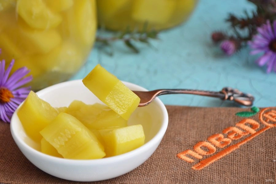 Шаг 6: Кабачок как а на на с на зиму