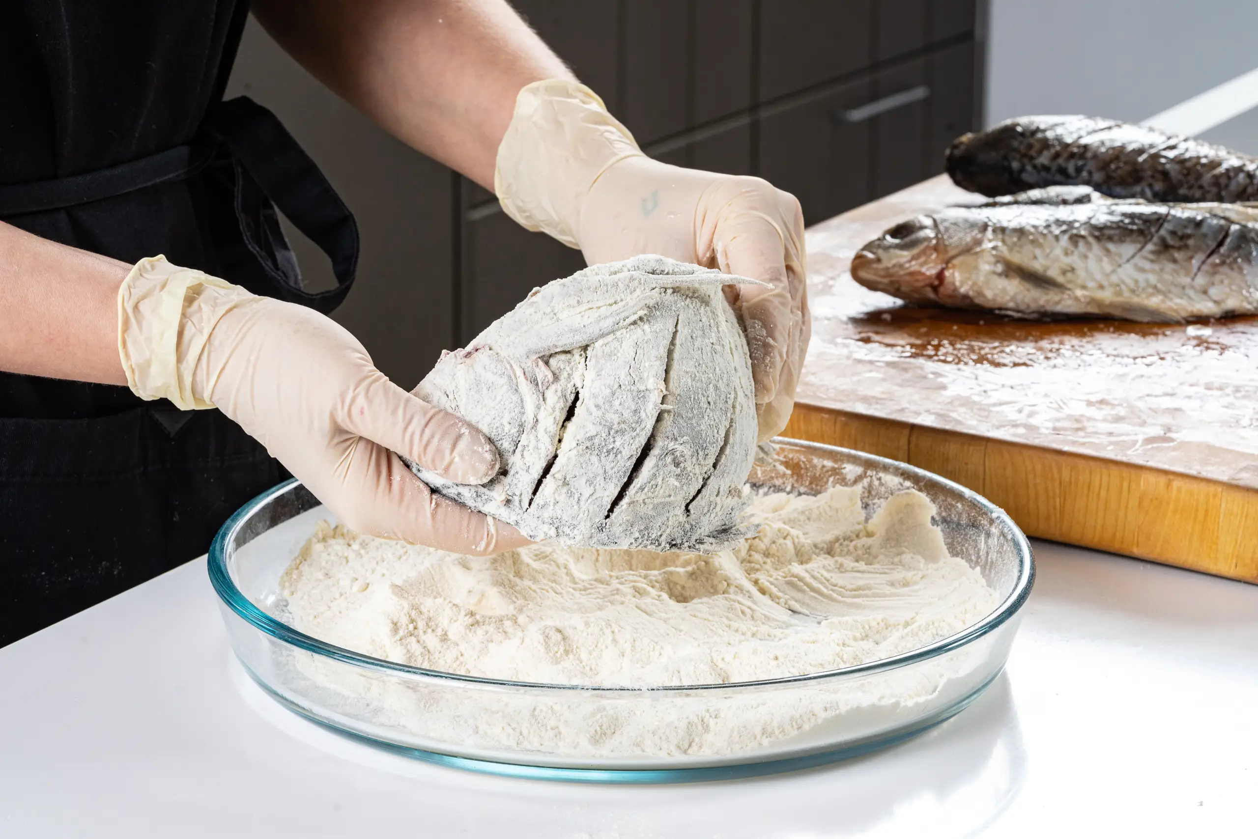 Шаг 6: Караси в сметане