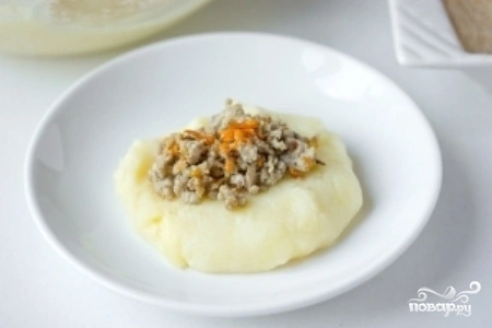 Шаг 6: Картофельные зразы с фаршем