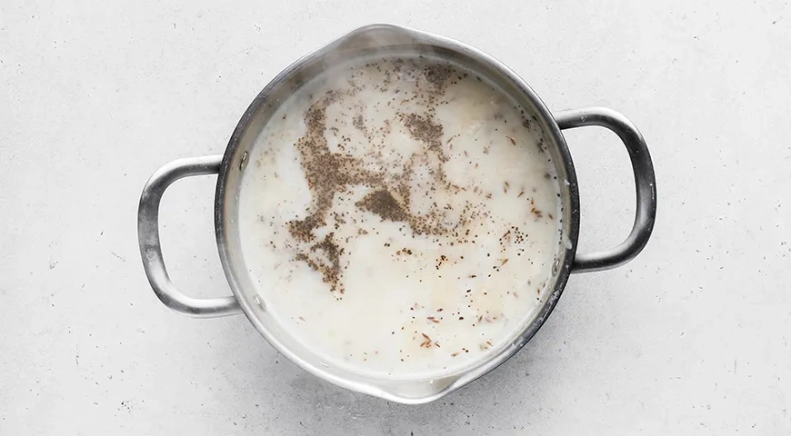 Картофельный крем-суп с сыром и молоком: шаг 6