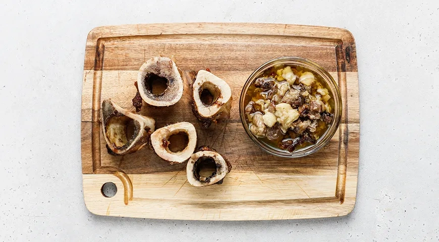 Каша гурьевская из гречневой крупы: шаг 6