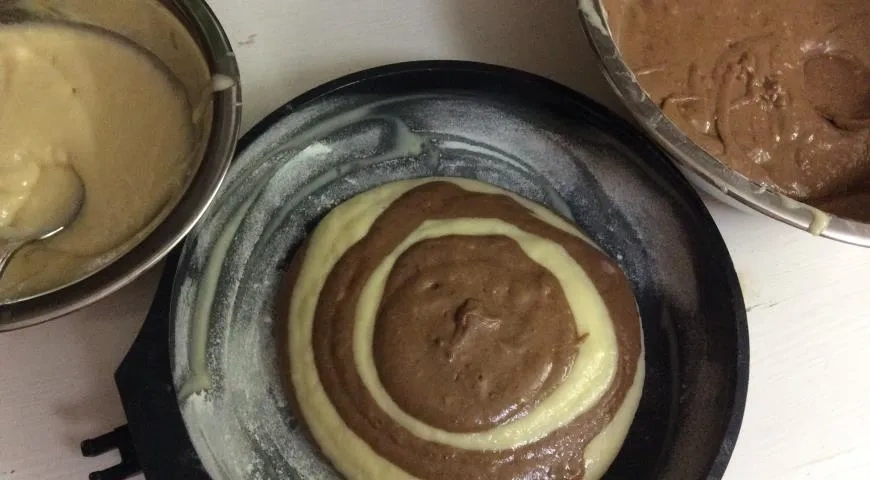 Кекс Зебра: шаг 6