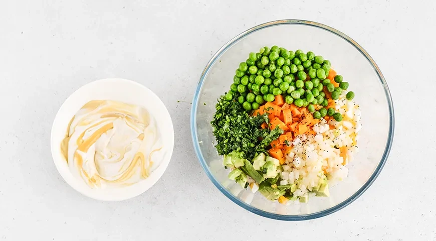 Кето-оливье: шаг 6