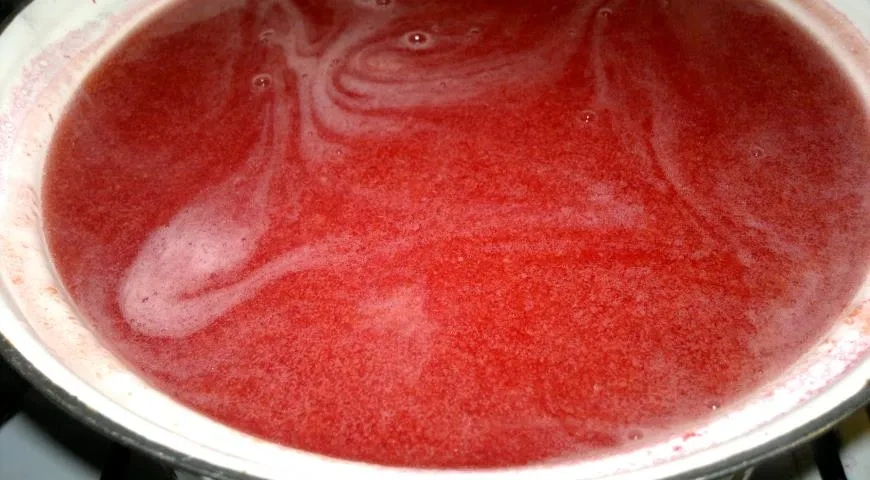 Кизиловый кисель: шаг 6