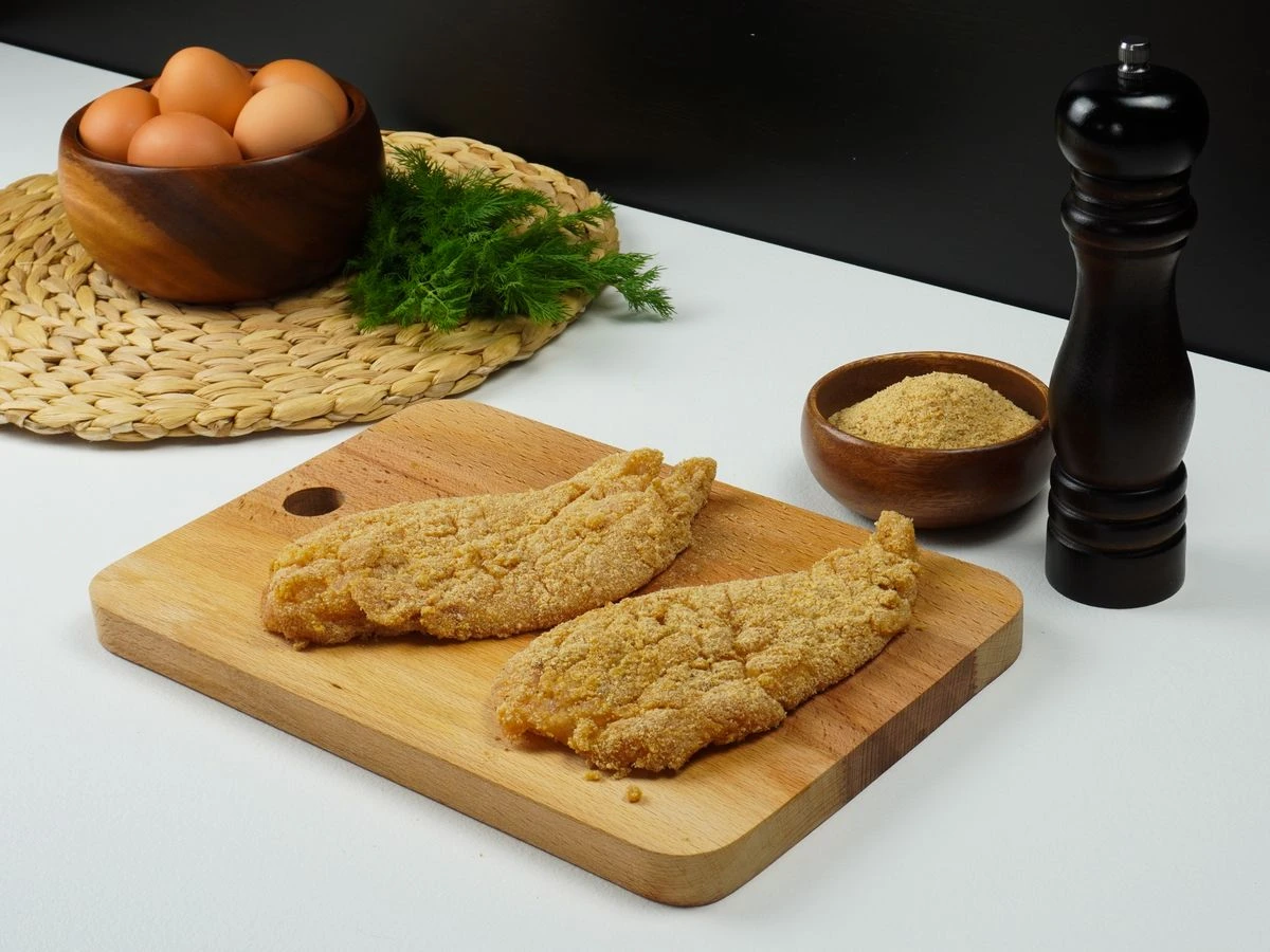 Шаг 6: Классический шницель в панировке