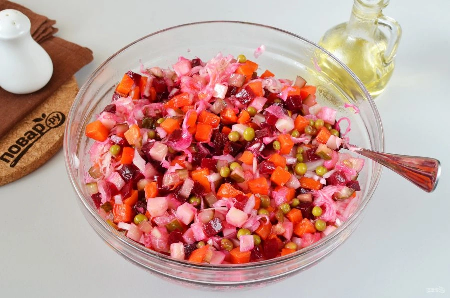 Шаг 6: Классический винегрет