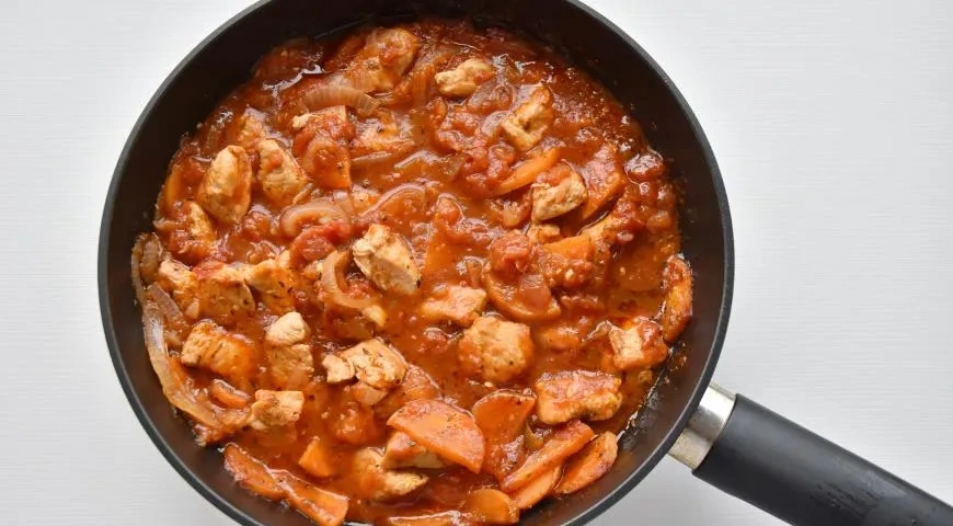 Коблер с мясом индейки: шаг 6