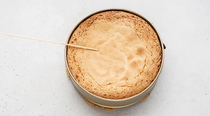 Кокосовый бисквит: шаг 6