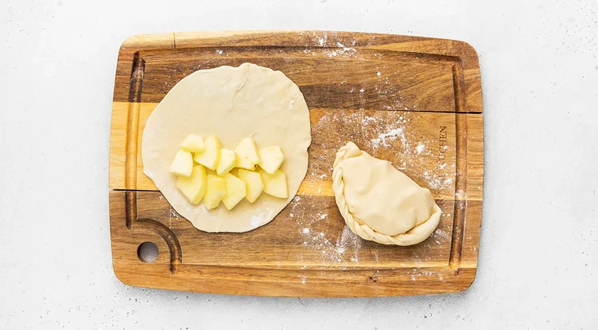 Кокроки с яблоками: шаг 6