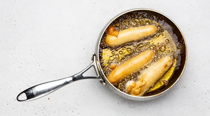 Корн-доги без кукурузной муки: шаг 6