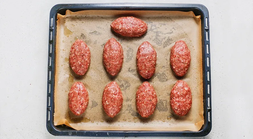 Котлета в тесте в духовке: шаг 6