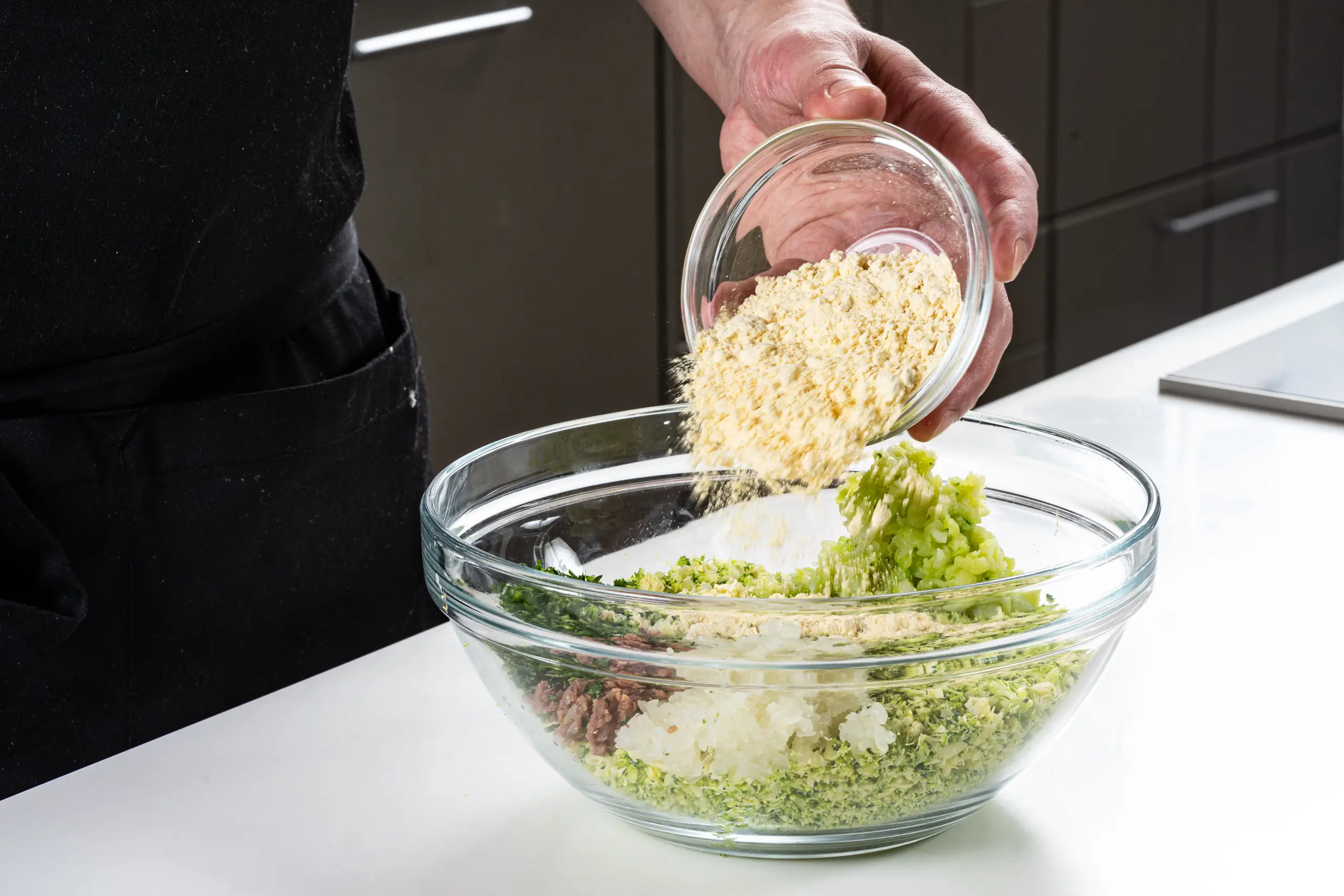 Шаг 6: Котлеты из брокколи