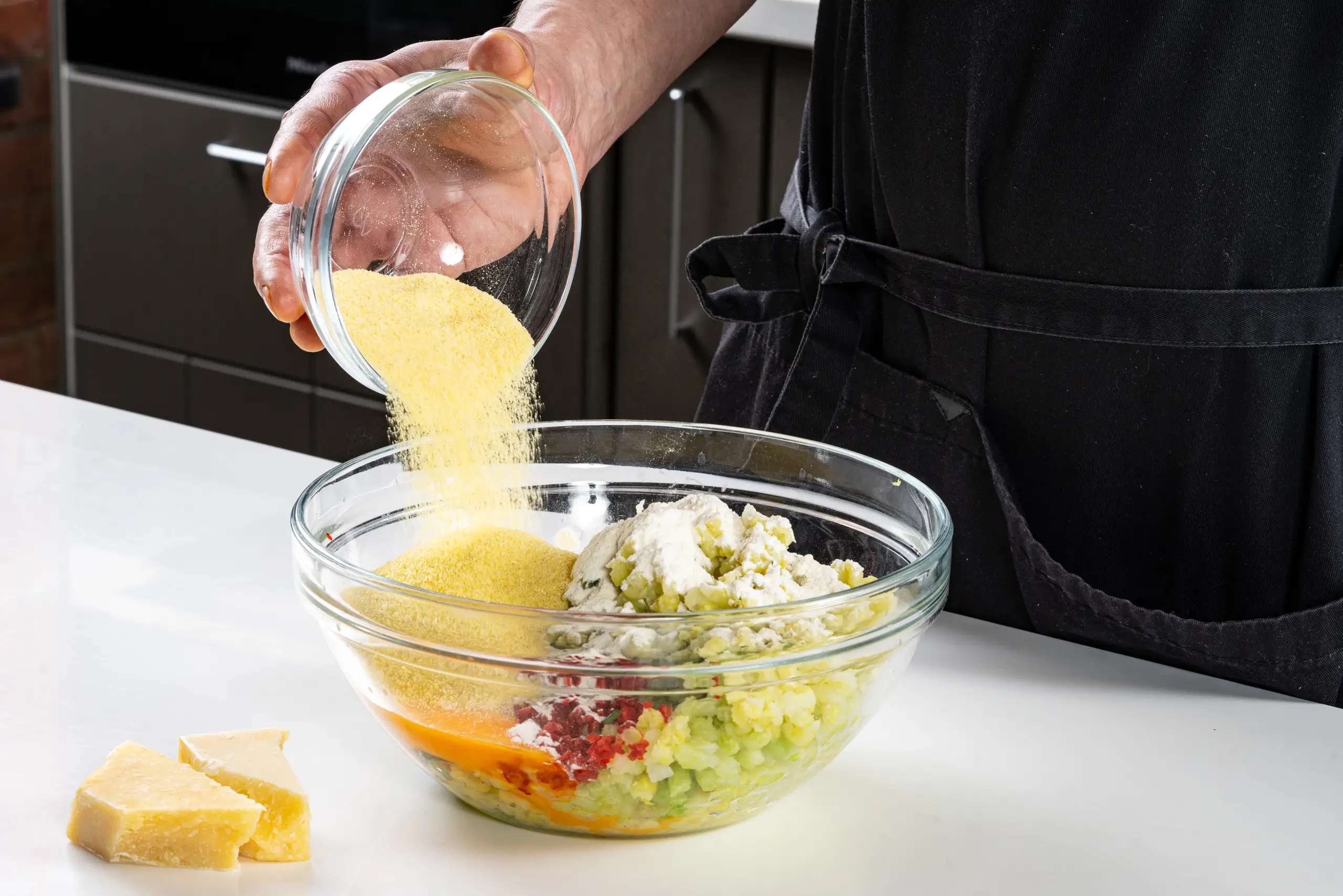 Шаг 6: Котлеты из капусты с острым соусом