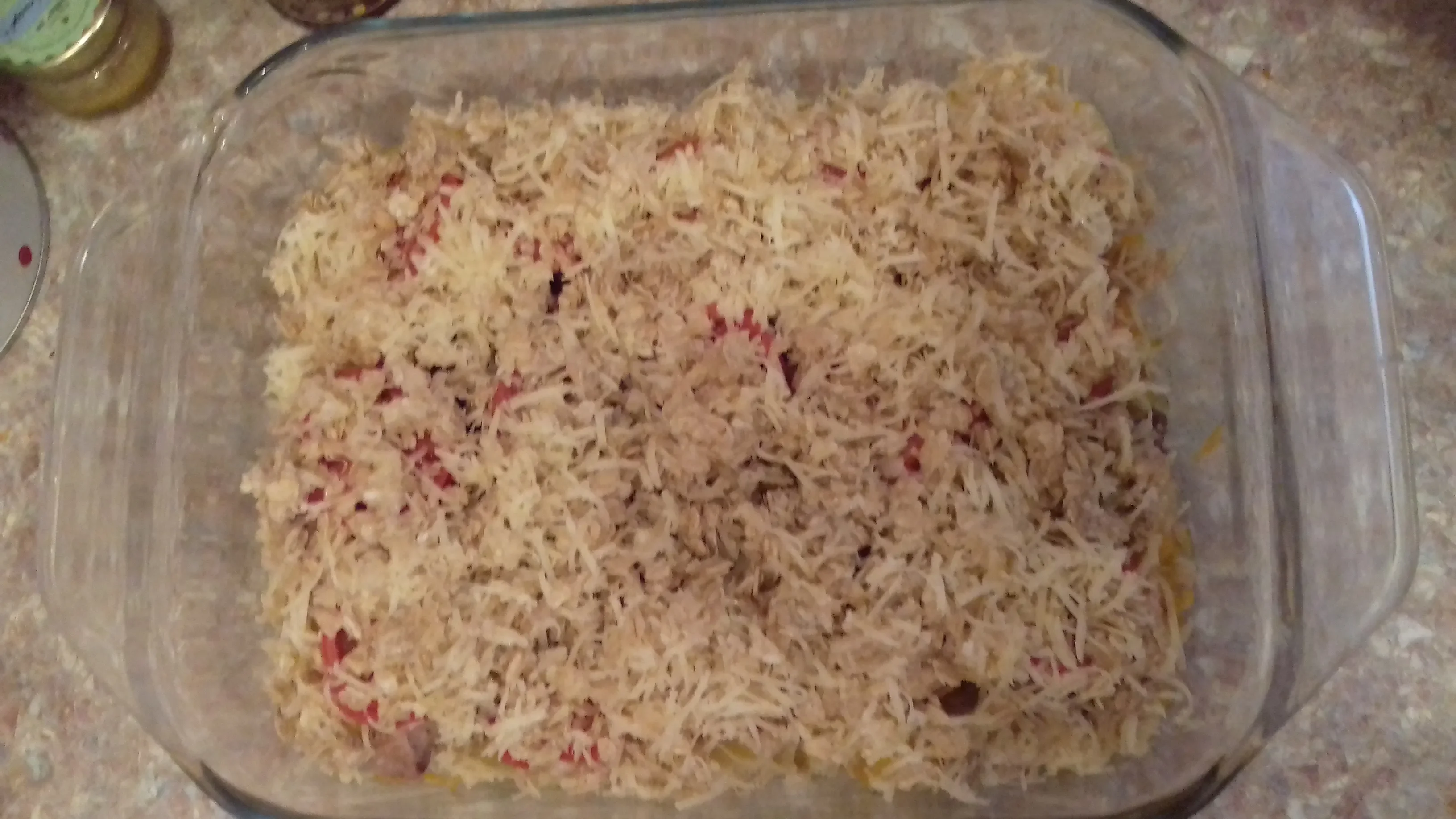 Крамбл с овощами и индейкой: шаг 6