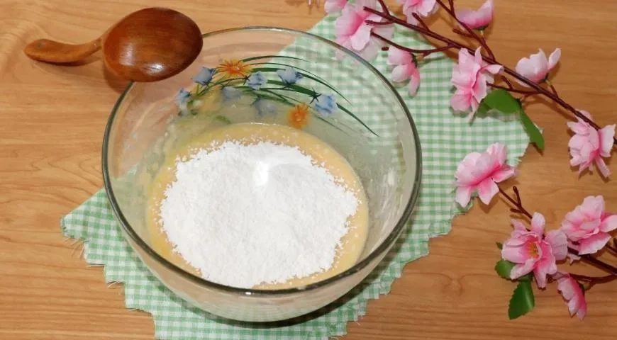 Кулич (паска) с апельсиновым кремом: шаг 6