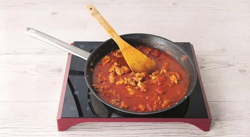 Курица в соусе по-индийски: шаг 6