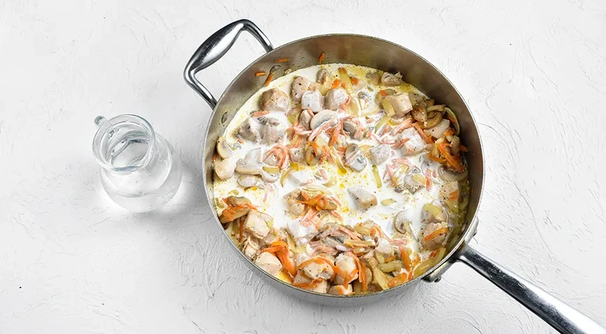 Куриный паштет с грибами: шаг 6