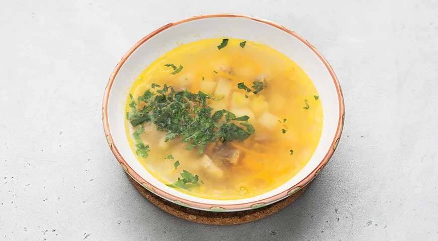 Куриный суп со «звездочками»: шаг 6