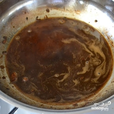 Шаг 6: Курица в медовом соусе