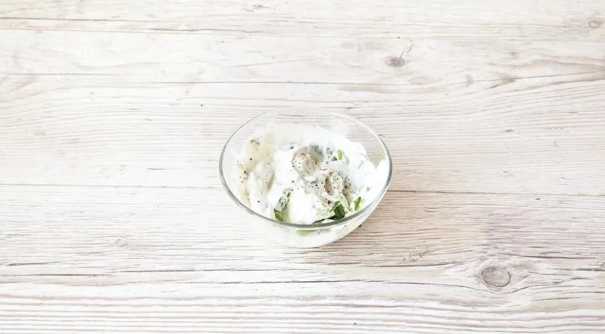 Кускус с овощами и йогуртом: шаг 6