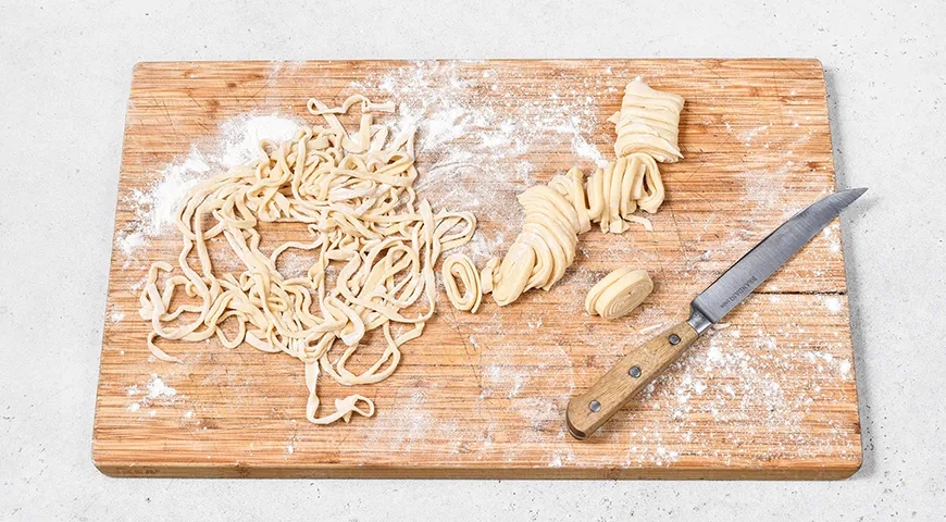 Лапша для лагмана домашняя: шаг 6