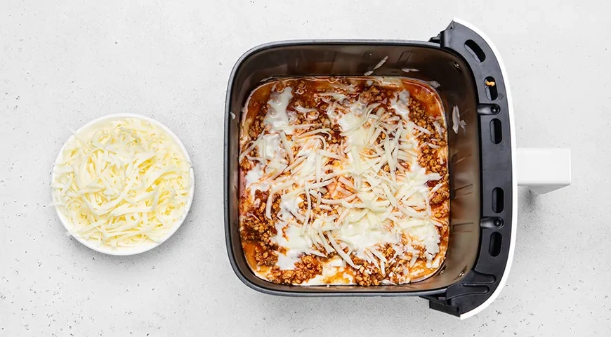 Лазанья в аэрогриле: шаг 6